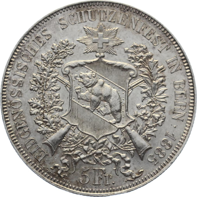 1885 Bern - 5 Franken